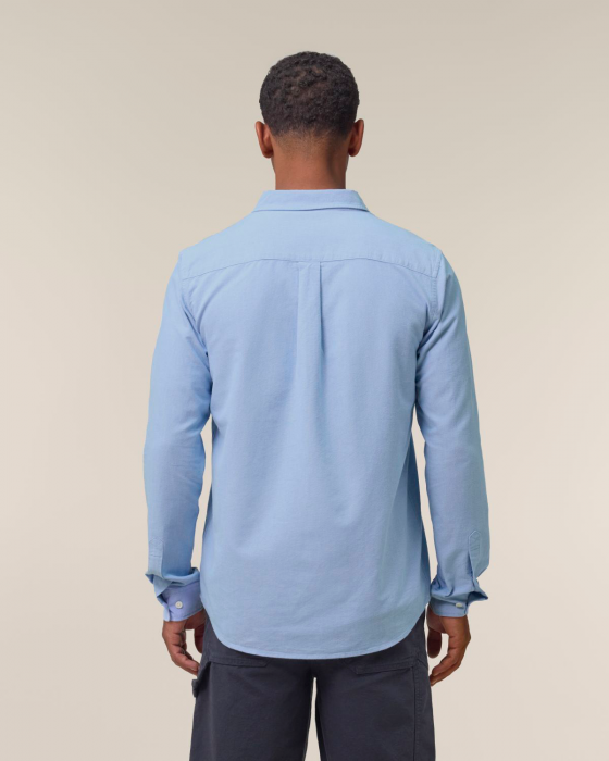 Stanley/Stella - Stanley Oxford Shirt - Blue Oxford