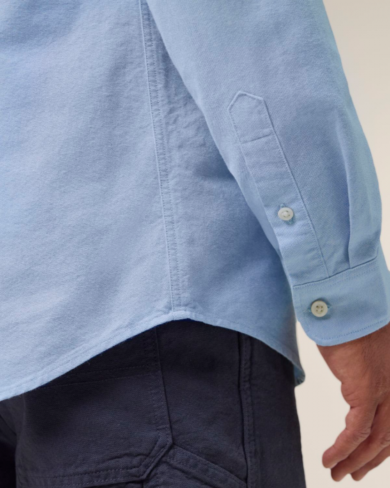 Stanley/Stella - Stanley Oxford Shirt - Blue Oxford