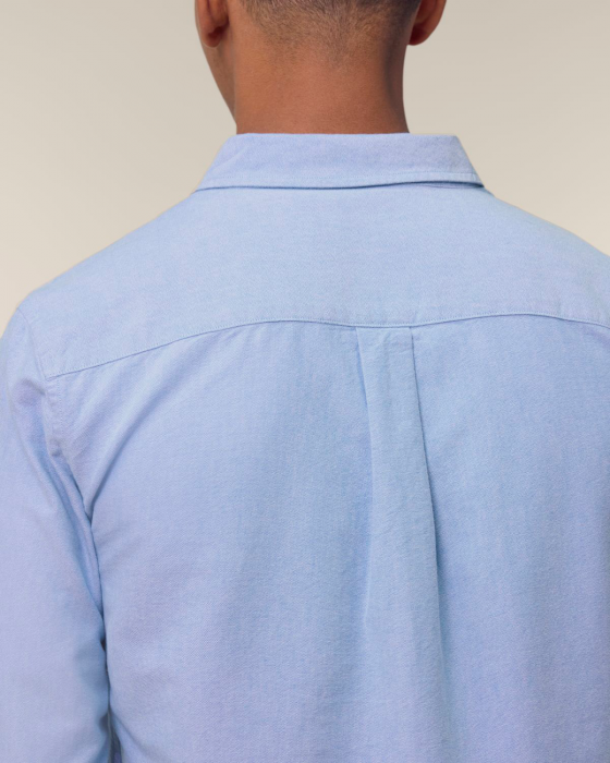 Stanley/Stella - Stanley Oxford Shirt - Blue Oxford