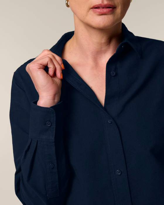 Stanley/Stella - Stella Oxford Skjorte Dame - French Navy