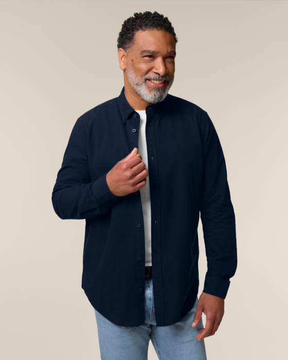 Stanley/Stella - Stanley Oxford Shirt - French Navy