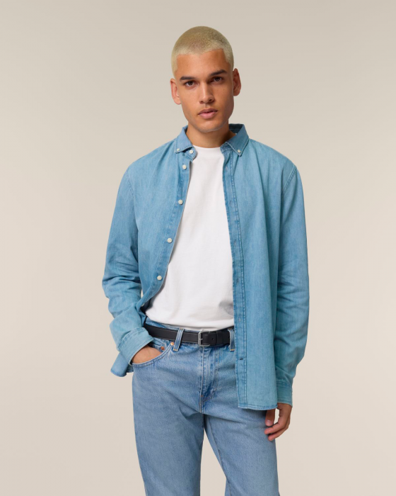 Stanley/Stella - Stanley Denim Shirt - Light Wash