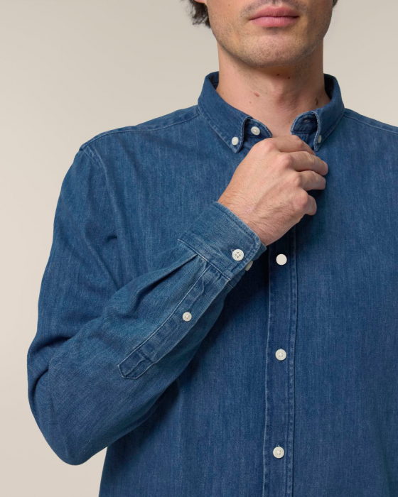 Stanley/Stella - Stanley Denim Shirt - Mid Wash