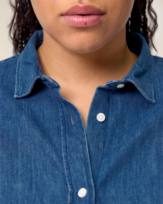 Stanley/Stella - Stella Denim Shirt Woman - Mid Wash