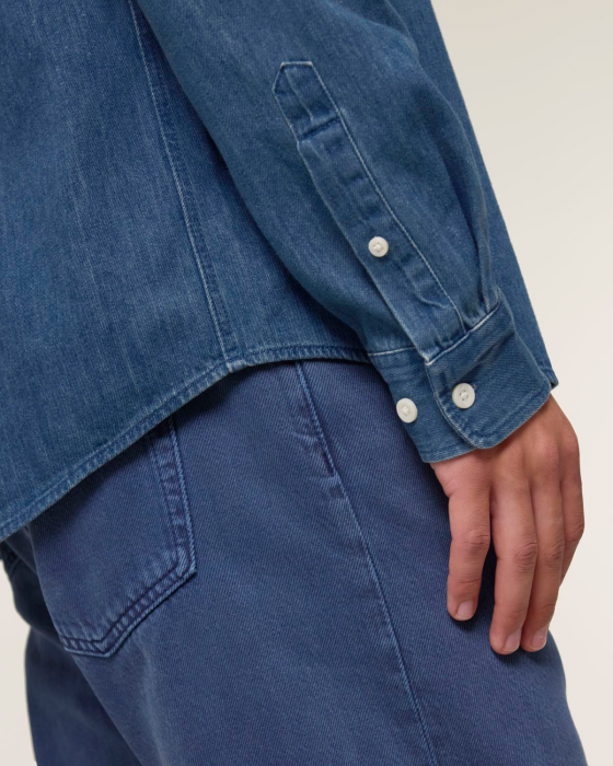 Stanley/Stella - Stanley Denim Shirt - Mid Wash