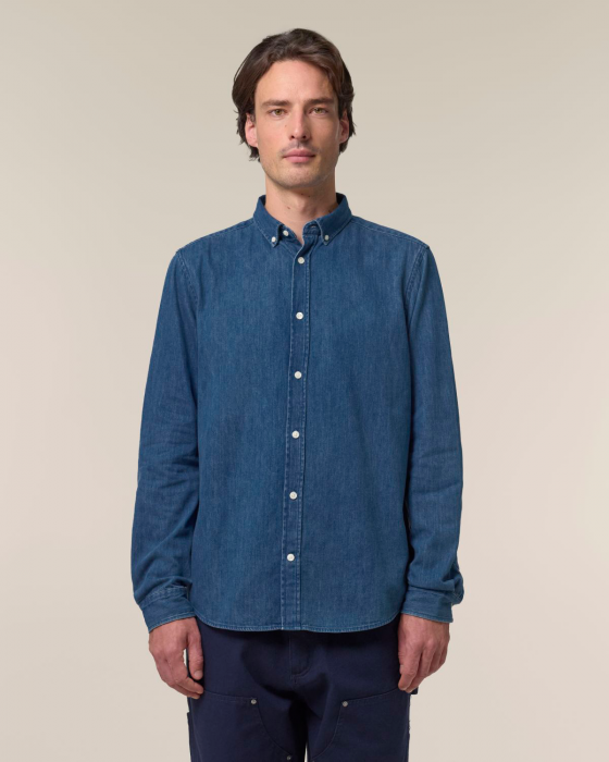 Stanley/Stella - Stanley Denim Shirt - Mid Wash