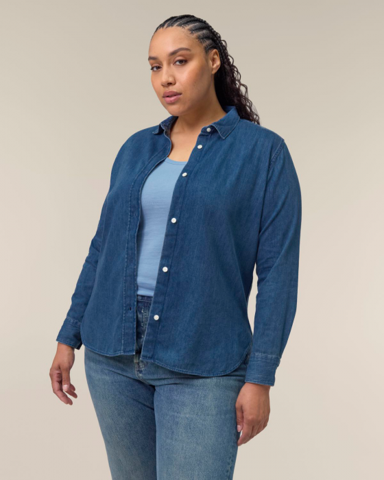 Stanley/Stella - Stella Denim Shirt Woman - Mid Wash