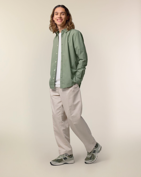 Stanley/Stella - Stanley Styler Skjorte - Soft Khaki