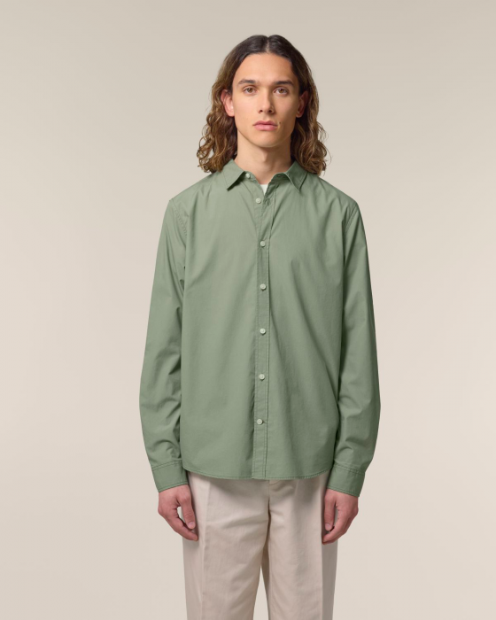 Stanley/Stella - Stanley Styler Skjorte - Soft Khaki