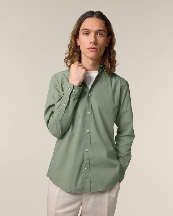 Stanley/Stella - Stanley Styler Skjorte - Soft Khaki
