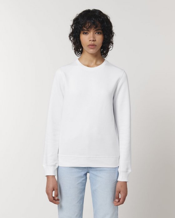 Stanley/Stella - Eco Cotton Roller Sweatshirt - White