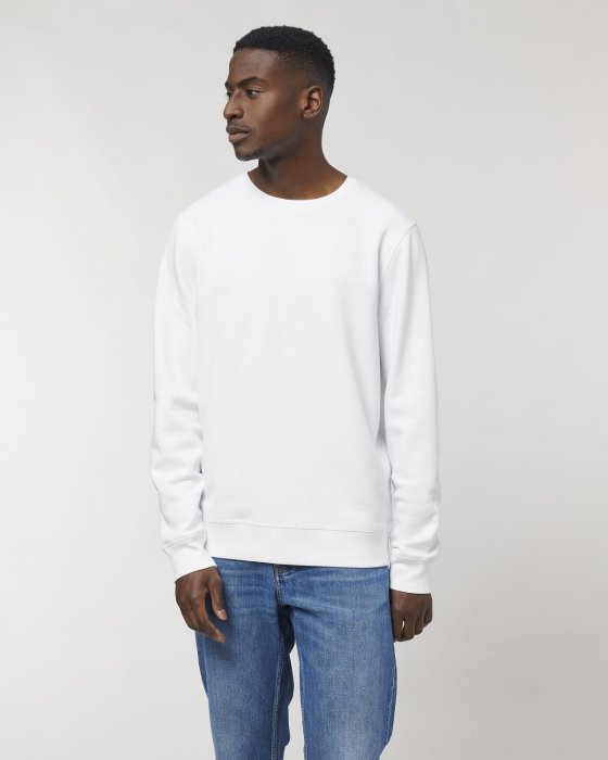 Stanley/Stella - Eco Cotton Roller Sweatshirt - White