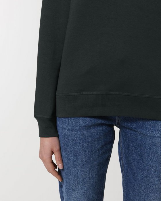 Stanley/Stella - Eco Cotton Roller Sweatshirt - Black