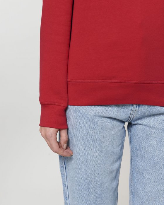 Stanley/Stella - Eco Cotton Roller Sweatshirt - Red