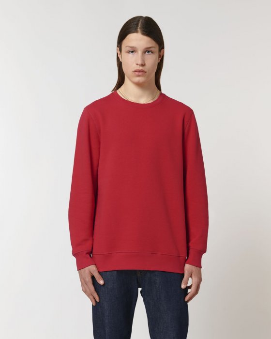 Stanley/Stella - Eco Cotton Roller Sweatshirt - Red