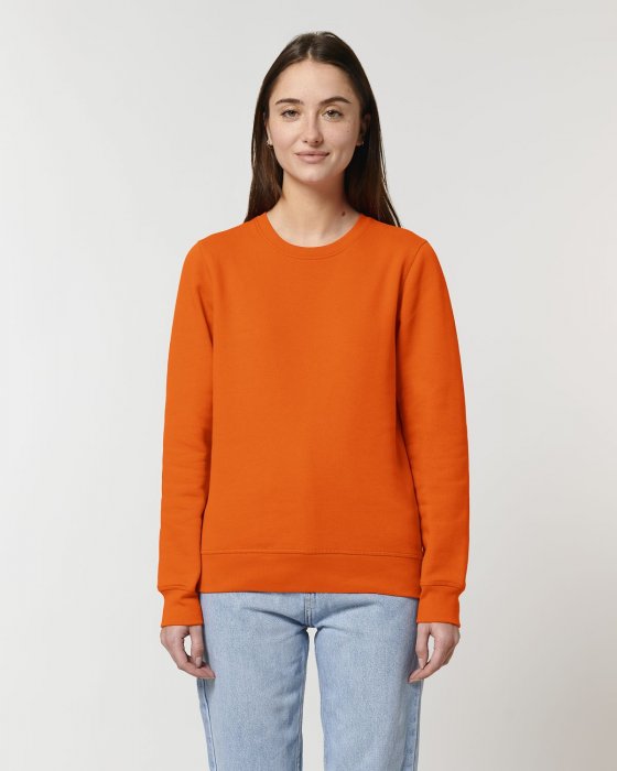 Stanley/Stella - &Oslash;kologisk Bomulds Roller Sweatshirt - Bright Orange