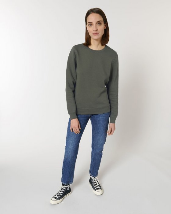 Stanley/Stella - Eco Cotton Roller Sweatshirt - Khaki