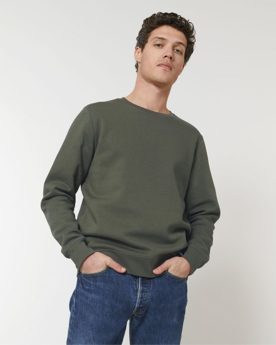Stanley/Stella - Eco Cotton Roller Sweatshirt - Khaki