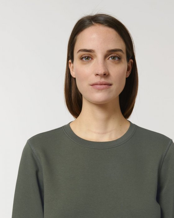 Stanley/Stella - Eco Cotton Roller Sweatshirt - Khaki