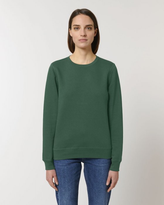 Stanley/Stella - Eco Cotton Roller Sweatshirt - Bottle Green