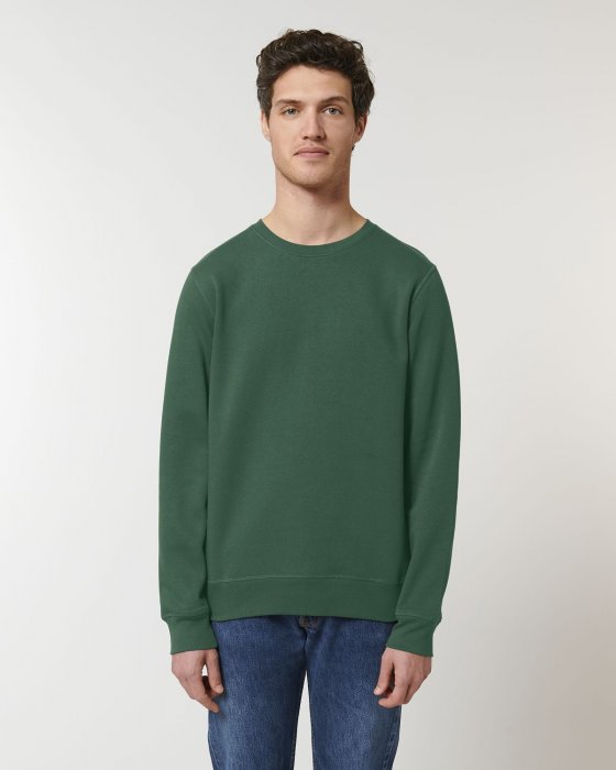 Stanley/Stella - Eco Cotton Roller Sweatshirt - Bottle Green