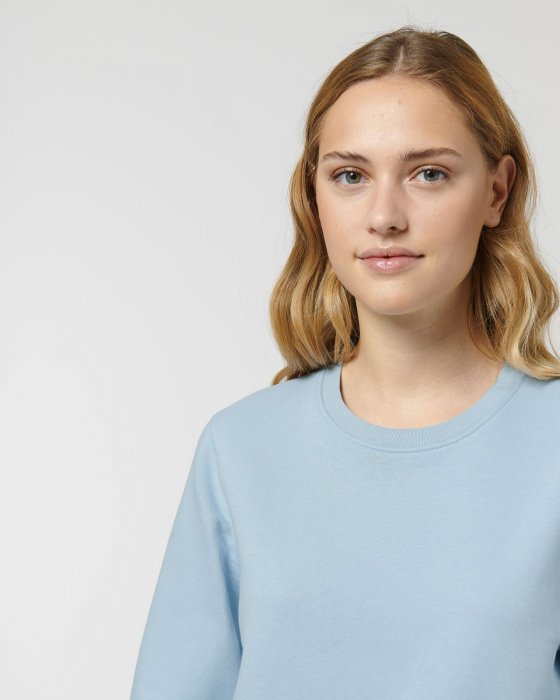 Stanley/Stella - Eco Cotton Roller Sweatshirt - Sky Blue