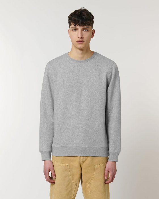 Stanley/Stella - &Oslash;kologisk Bomulds Roller Sweatshirt - Heather Grey