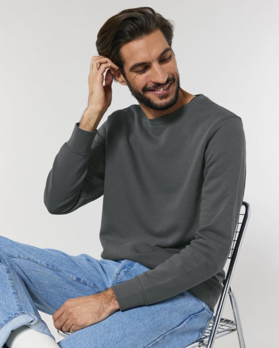 Stanley/Stella - Eco Cotton Roller Sweatshirt - Anthracite