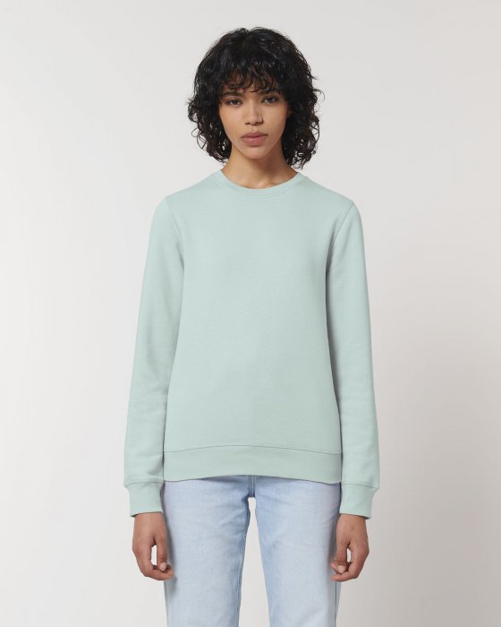Stanley/Stella - Eco Cotton Roller Sweatshirt - Caribbean Blue