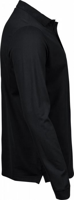 Tee Jays - Luxury Men's Long Sleeve Polo - negro