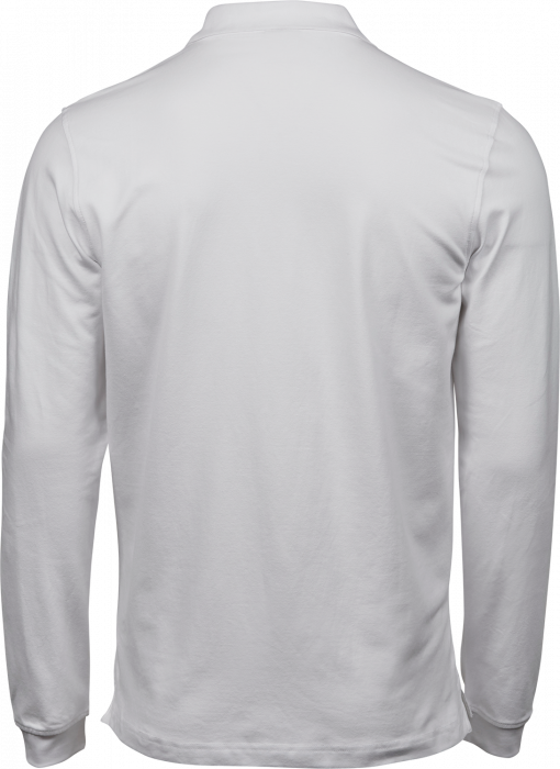 Tee Jays - Luxury Men's Long Sleeve Polo - Biały