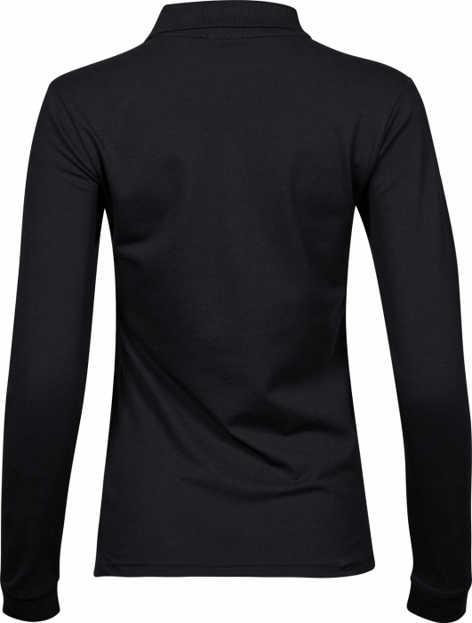 Tee Jays - Women's Luxury Long Sleeve Polo - negro