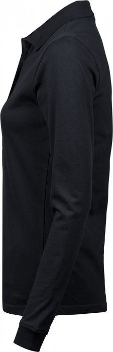 Tee Jays - Women's Luxury Long Sleeve Polo - negro