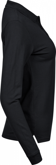 Tee Jays - Women's Luxury Long Sleeve Polo - negro