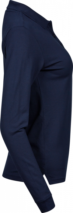 Tee Jays - Women's Luxury Long Sleeve Polo - Marino