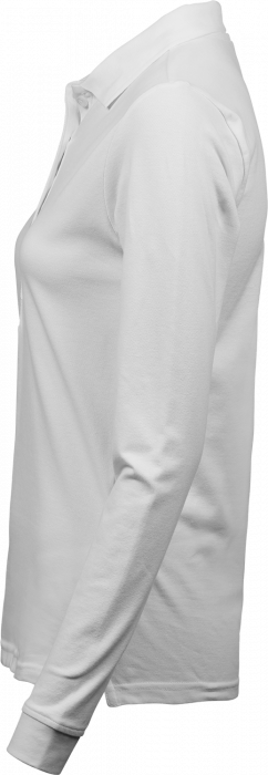Tee Jays - Women's Luxury Long Sleeve Polo - White
