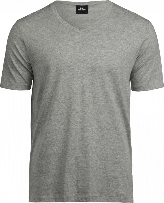 Tee Jays - Stilren Økologisk T-Shirt Med V-Hals - Heather