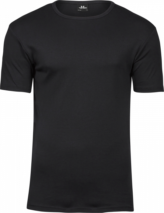 Tee Jays - Organic Interlock Tee For Men - czarny