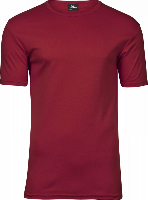 Tee Jays - Organic Interlock Tee For Men - Deep Red