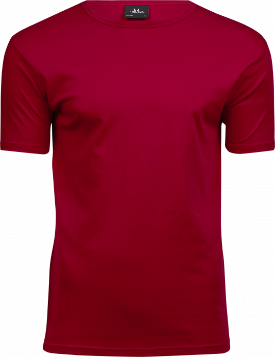 Tee Jays - Økologisk Interlock T-Shirt Til Mænd - RED - Rød
