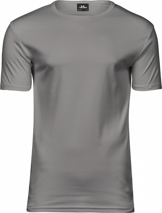 Tee Jays - Økologisk Interlock T-Shirt Til Mænd - Powder grey