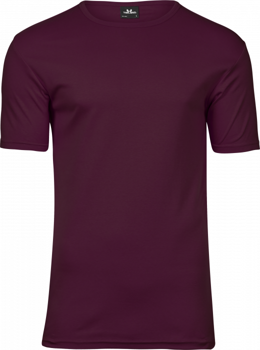 Tee Jays - Organic Interlock Tee For Men - Wine