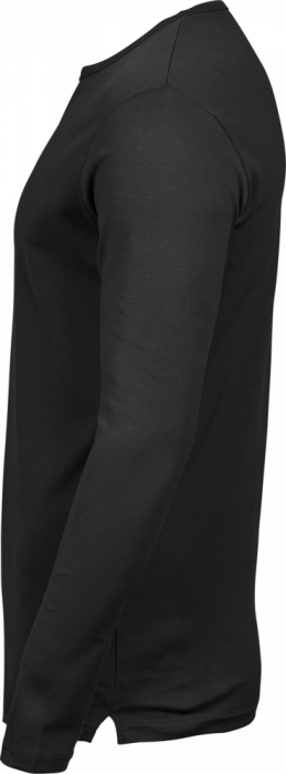 Tee Jays - Long-Sleeved Organic Interlock Tee For Men - negro