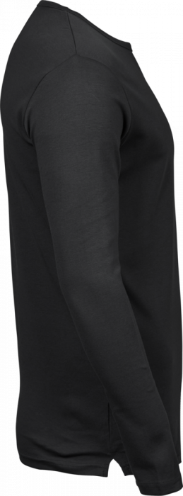 Tee Jays - Long-Sleeved Organic Interlock Tee For Men - negro