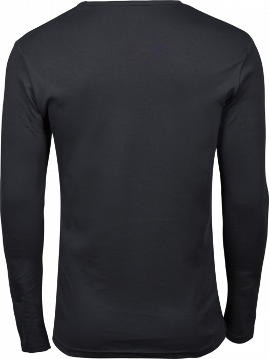 Tee Jays - Long-Sleeved Organic Interlock Tee For Men - Dark Grey