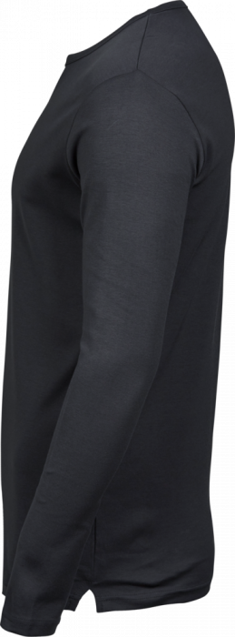 Tee Jays - Long-Sleeved Organic Interlock Tee For Men - Dark Grey