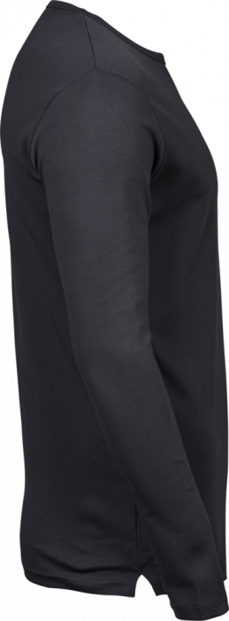 Tee Jays - Long-Sleeved Organic Interlock Tee For Men - Dark Grey