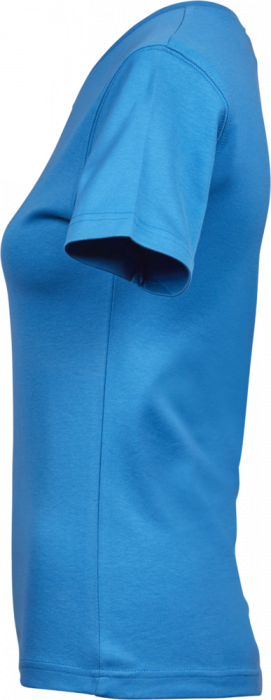 Tee Jays - Women's Lovely Organic Cotton Interlock Tee - Azur