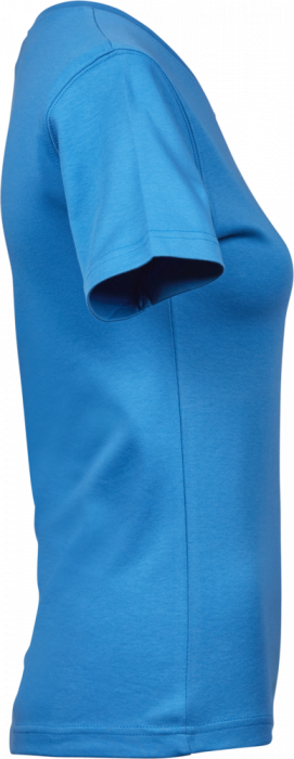 Tee Jays - Women's Lovely Organic Cotton Interlock Tee - Azur