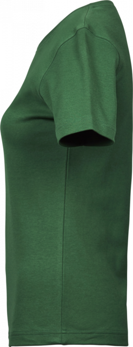 Tee Jays - Women's Lovely Organic Cotton Interlock Tee - Forest green